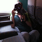 Filming in the TGV – France